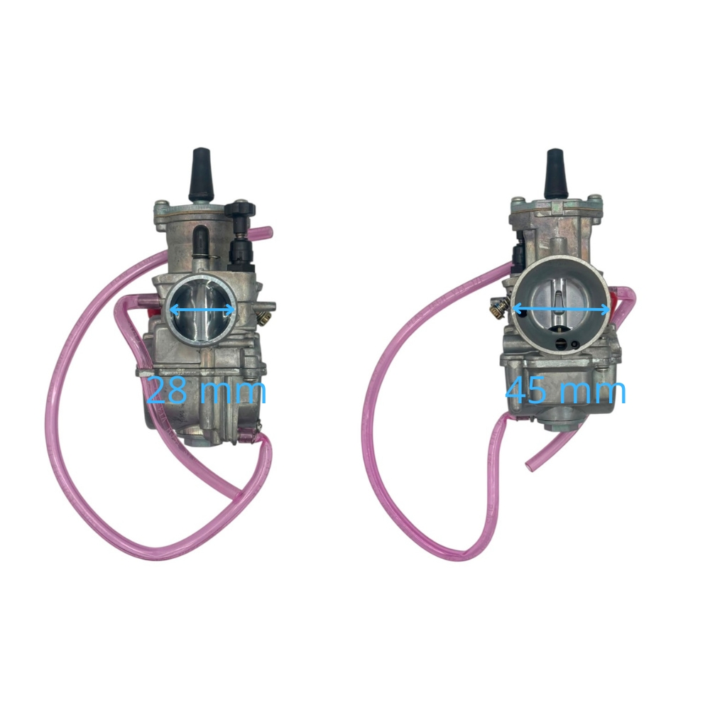 Carburador Keihin 28mm para Pit Bike Roan 105cc 2T